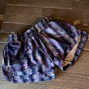 Purple athleta shorts - girls size 8-10
